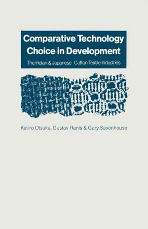 Comparative Technology Choice in Development de Gustav Ranis