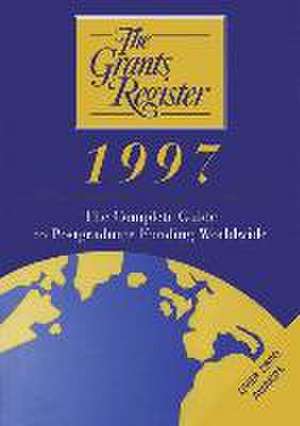 The Grants Register 1997 de Ruth Austin