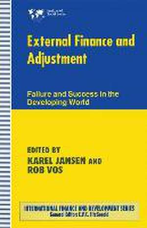 External Finance and Adjustment de Karel Jansen