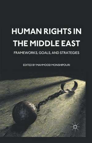 Human Rights in the Middle East: Frameworks, Goals, and Strategies de M. Monshipouri