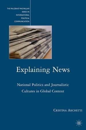 Explaining News de C. Archetti