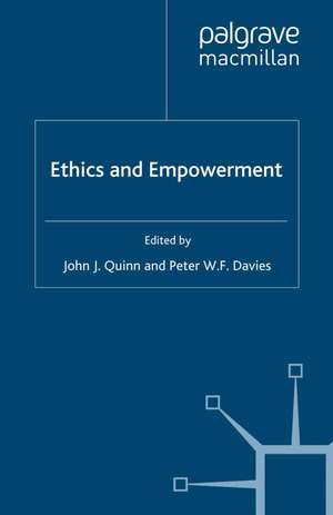 Ethics and Empowerment de P. Davies