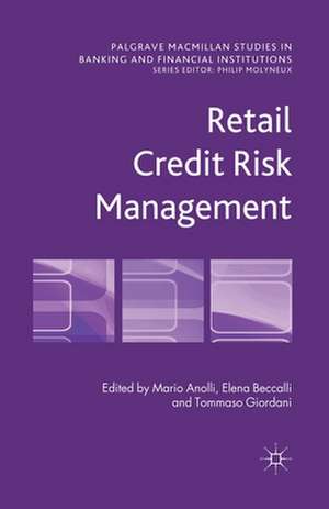 Retail Credit Risk Management de M. Anolli