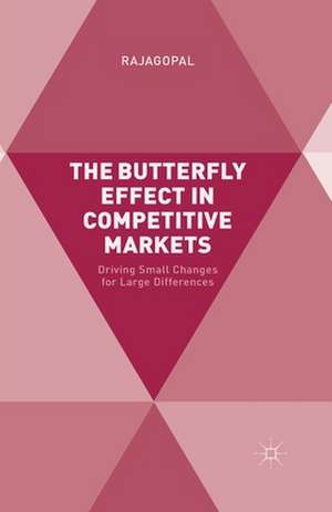 The Butterfly Effect in Competitive Markets: Driving Small Changes for Large Differences de Rajagopal