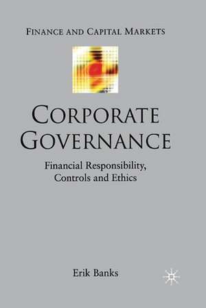 Corporate Governance de E. Banks