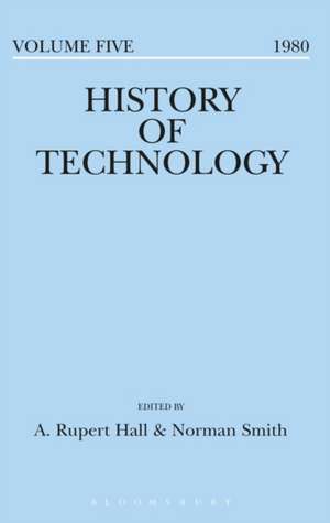 History of Technology Volume 5 de A. Rupert Hall