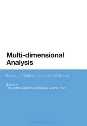 Multi-Dimensional Analysis: Research Methods and Current Issues de Tony Berber Sardinha