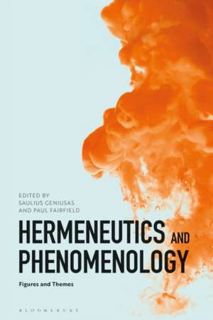 Hermeneutics and Phenomenology: Figures and Themes de Saulius Geniusas