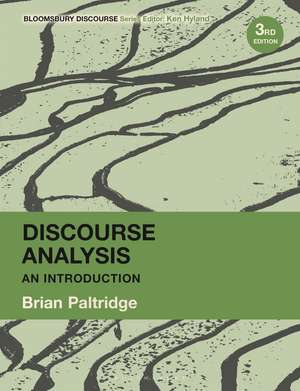 Discourse Analysis: An Introduction de Brian Paltridge