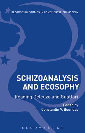 Schizoanalysis and Ecosophy: Reading Deleuze and Guattari de Professor Constantin V. Boundas