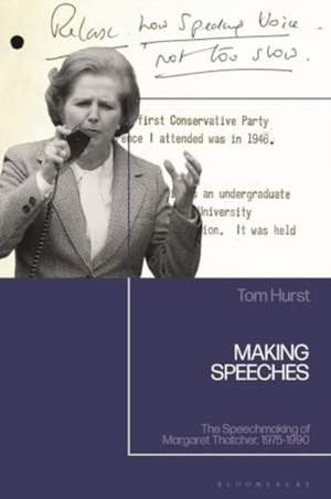 Making Speeches de Tom Hurst