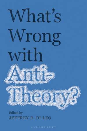 What’s Wrong with Antitheory? de Professor Jeffrey R. Di Leo