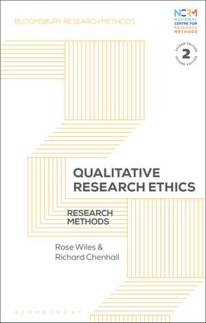 Qualitative Research Ethics: Research Methods de Dr. Rose Wiles