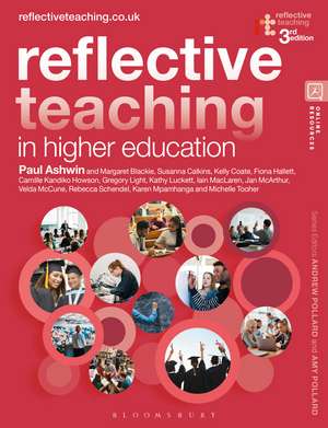 Reflective Teaching in Higher Education de Paul Ashwin