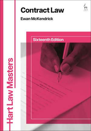 Contract Law de Ewan McKendrick