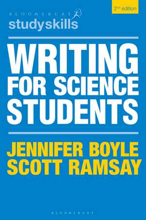 Writing for Science Students de Jennifer Boyle