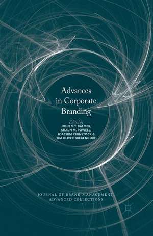 Advances in Corporate Branding de John M. T. Balmer