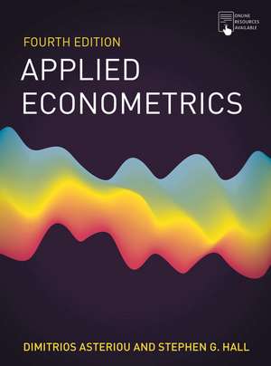 Applied Econometrics de Dimitrios Asteriou