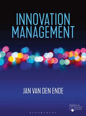 Innovation Management de Jan van den Ende