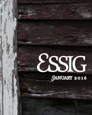 Essig Magazine de Essig Winter 2016