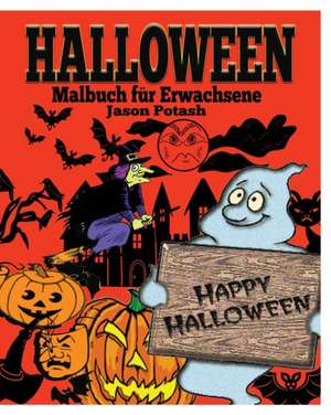 Halloween Malbuch Fur Erwachsene de Jason Potash