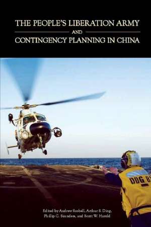 The People's Liberation Army and Contingency Planning in China de Andrew Scobell