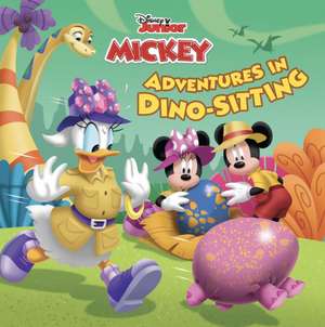 Mickey Mouse Funhouse: Adventures in Dino-Sitting de Disney Books