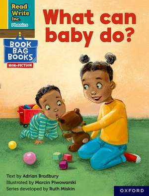 Read Write Inc. Phonics: What can baby do? (Yellow Set 5 NF Book Bag Book 7) de Ruth Miskin