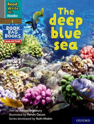 Read Write Inc. Phonics: The deep blue sea (Grey Set 7 NF Book Bag Book 8) de Ruth Miskin