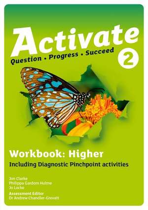 Activate 2 Higher Workbook de Philippa Gardom Hulme