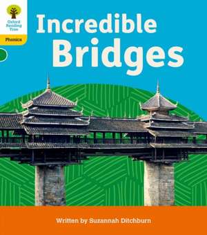 Oxford Reading Tree: Floppy's Phonics Decoding Practice: Oxford Level 5: Incredible Bridges de Suzannah Ditchburn