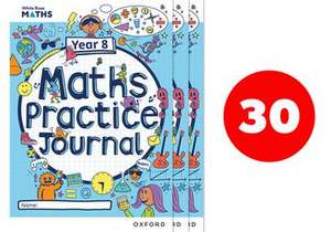 White Rose Maths Practice Journals Year 8 Workbooks: Pack of 30 de Emily Fox