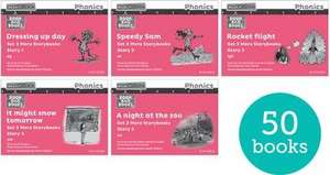 Read Write Inc. Phonics: Pink Set 3 More Black & White Storybooks (Pack of 50) de Ruth Miskin