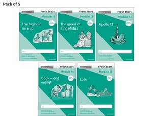 Read Write Inc. Fresh Start: 2024 Modules 11-15 - Pack of 5 de Ruth Miskin