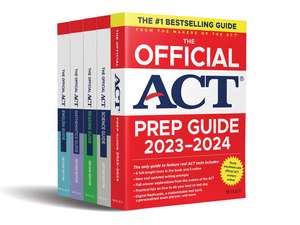 The Official ACT Prep & Subject Guides 2023–2024 Complete Set de ACT