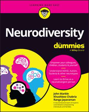 Neurodiversity For Dummies de J Marble