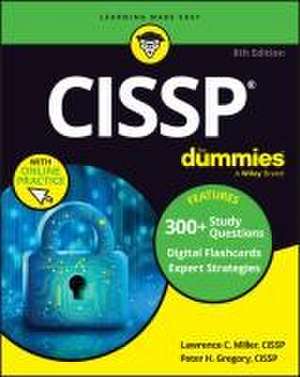 CISSP For Dummies, 8th Edition (+ Practice Tests & Flashcards Online) de Miller