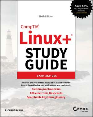 Comptia Linux+ Study Guide de Richard Blum