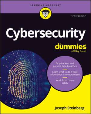 Cybersecurity for Dummies de Joseph Steinberg