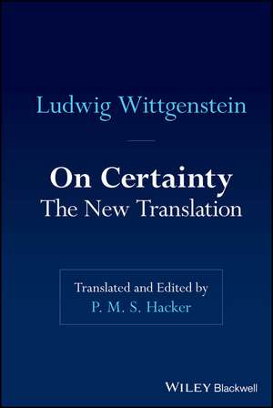 On Certainty de Ludwig Wittgenstein