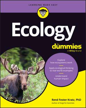 Ecology for Dummies de Rene Fester Kratz
