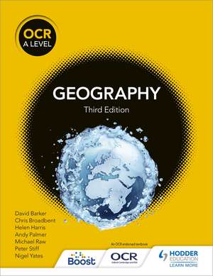 OCR A Level Geography Third Edition de David Barker