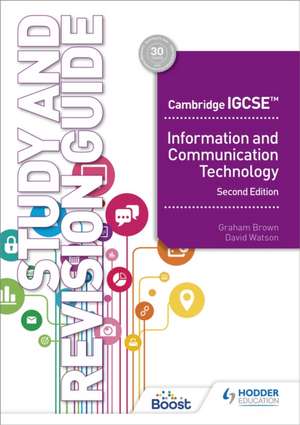 Cambridge IGCSE Information and Communication Technology de Graham Brown