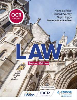 OCR A Level Law Second Edition de Richard Wortley