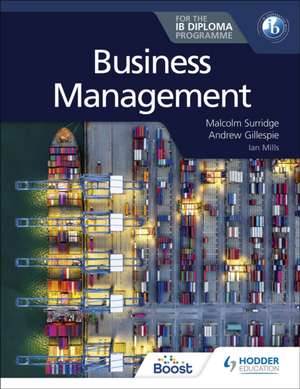 Business Management for the IB Diploma de Malcolm Surridge