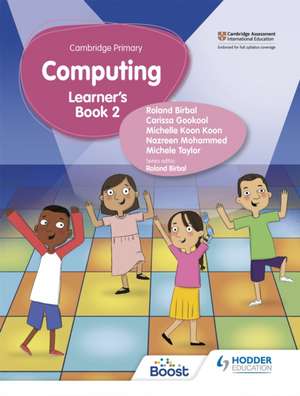 Cambr. Primary Computing Learner's Bk Stage 2 de Carissa Gookool