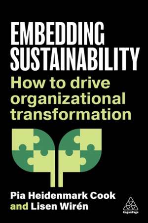 Embedding Sustainability de Pia Heidenmark Cook