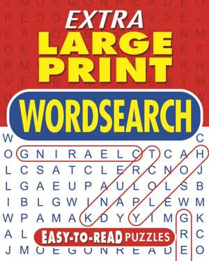 Saunders, E: Extra Large Print Wordsearch