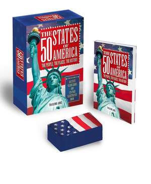 The 50 States of America Book & Card Deck: The People, the Places, the History de Tim Glynne-Jones