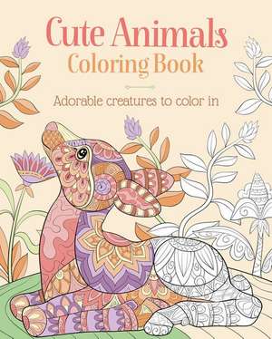 Cute Animals Coloring Book de Tansy Willow